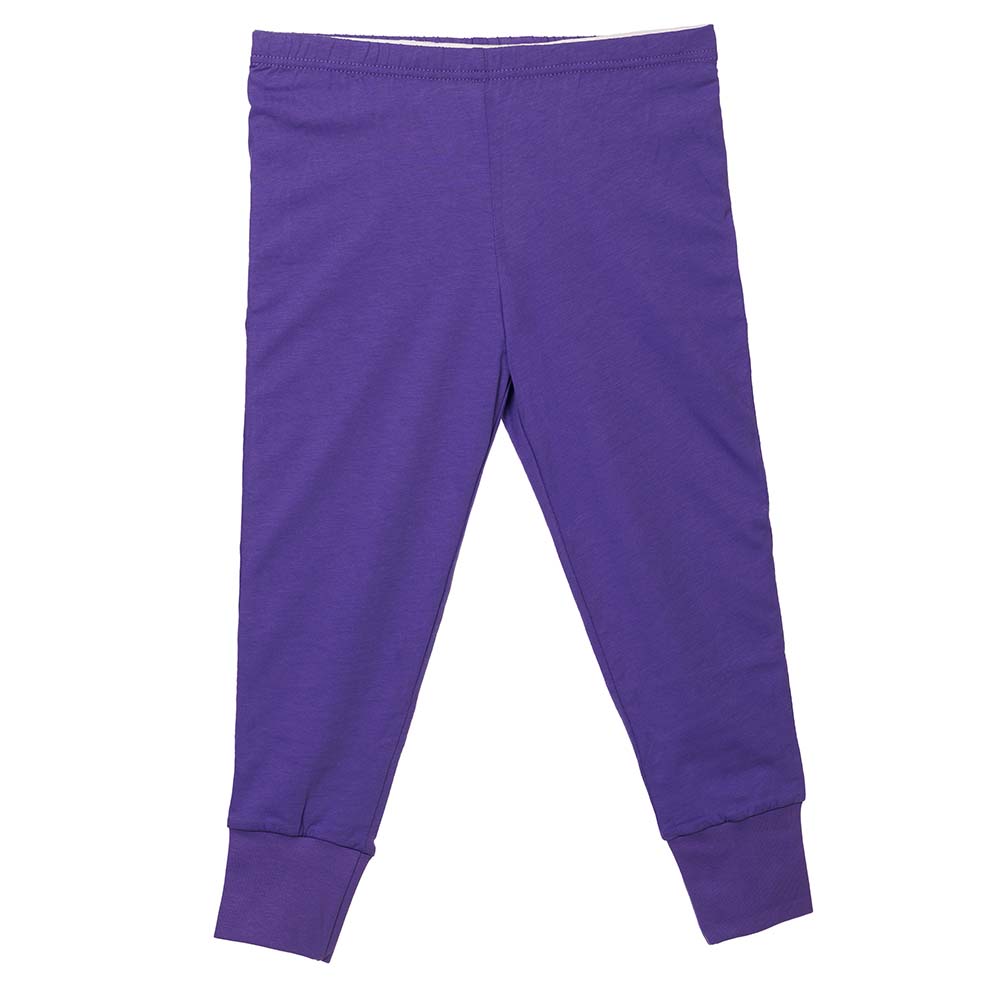 Pijamale pentru copii cu pantaloni lungi, mov (2)